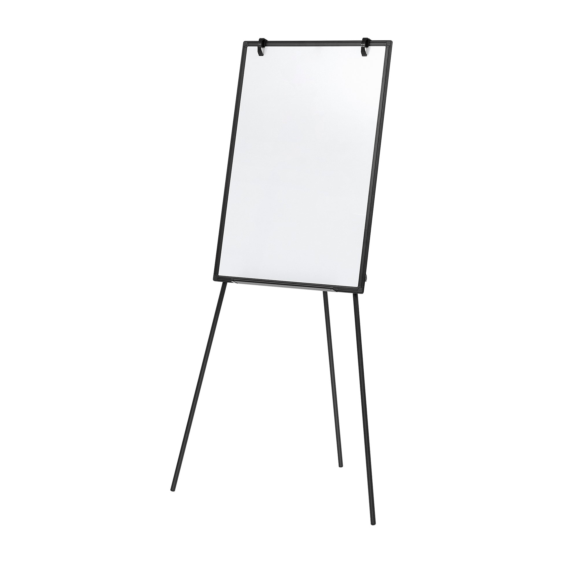 LIFERECORD 36"x24" Magnetic Portable Easel Dry Erase Board, Flipchart Easel Stand Tripod Whiteboard, Black