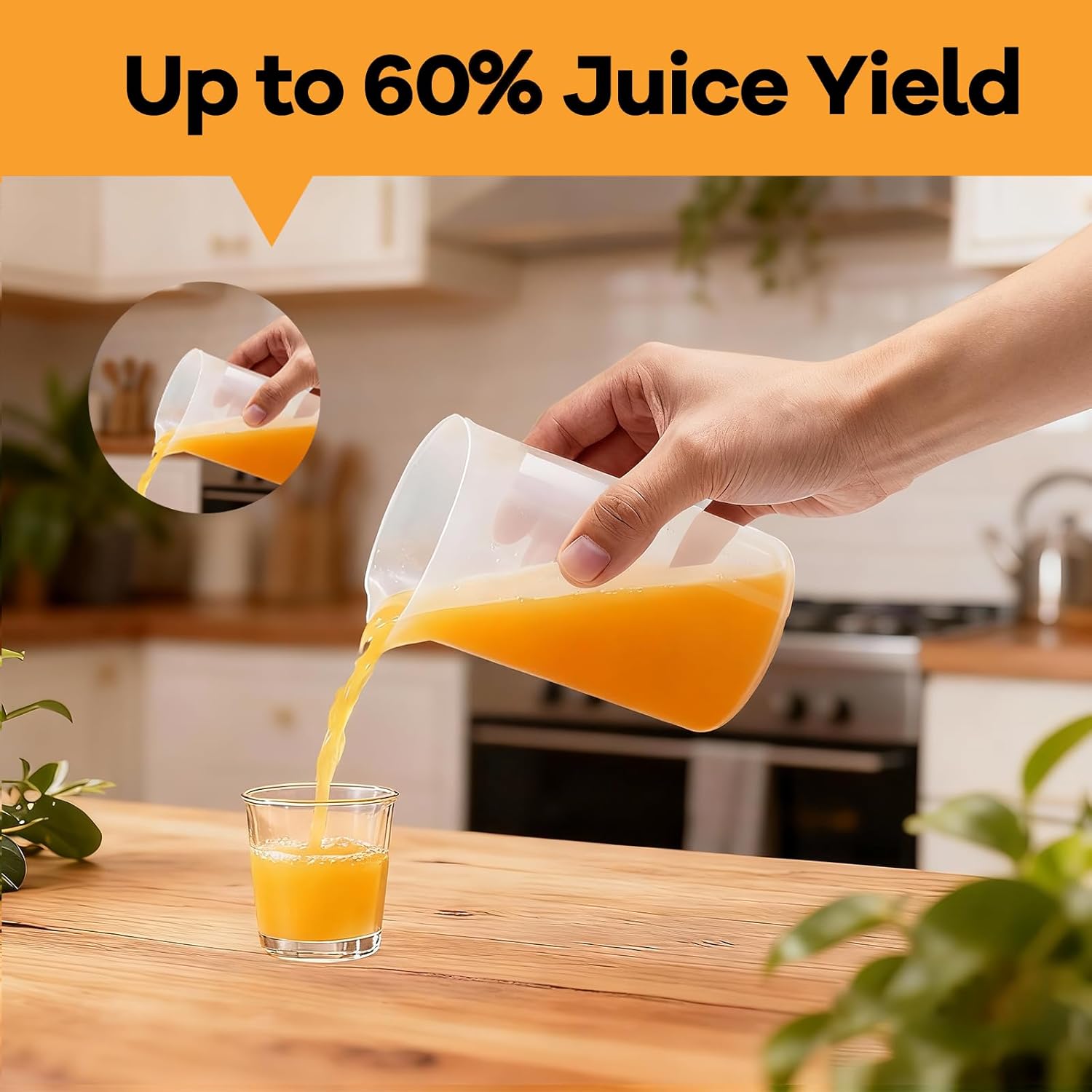 LIFERECORD Fruit & Vegetable Juicer with Wide 3-inch Chute - High-Speed 480W Centrifugal Juicer Machine with Easy-Clean Design, 2.6 Inch