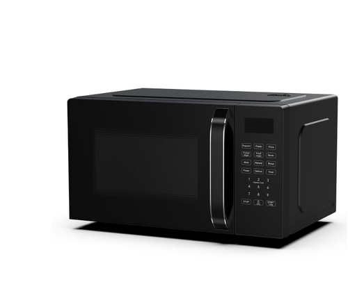 LIFERECORD Countertop Microwave Oven 0.7 Cu Ft, 700 Watts, 9 One-Touch Programs, 10 Temperature Settings, Defrost Function, Non-Stick Interior, Perfect for Apartments, Dorms, Family Kitchens