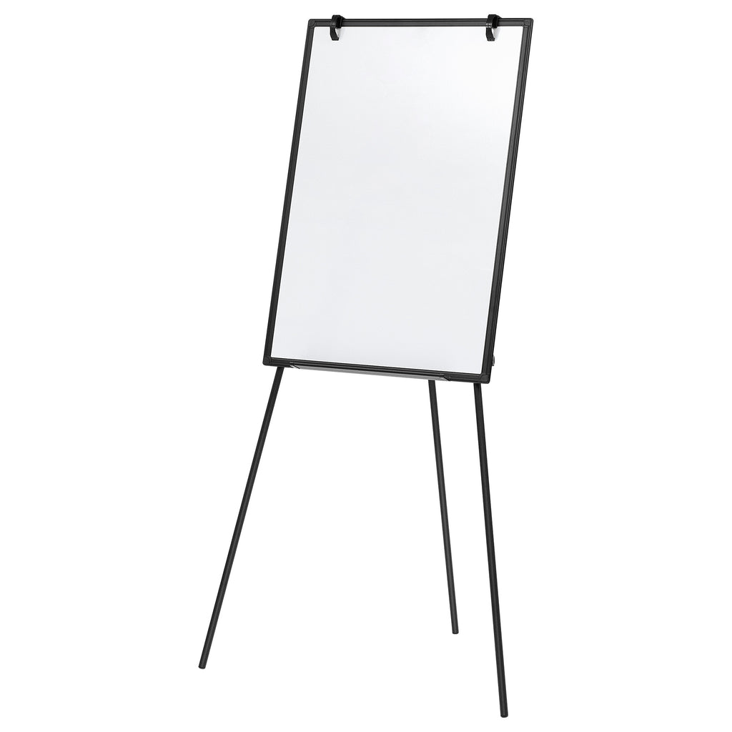 LIFERECORD 40"x28" Magnetic Portable Easel Dry Erase Board, Flipchart Easel Stand Tripod Whiteboard, Black