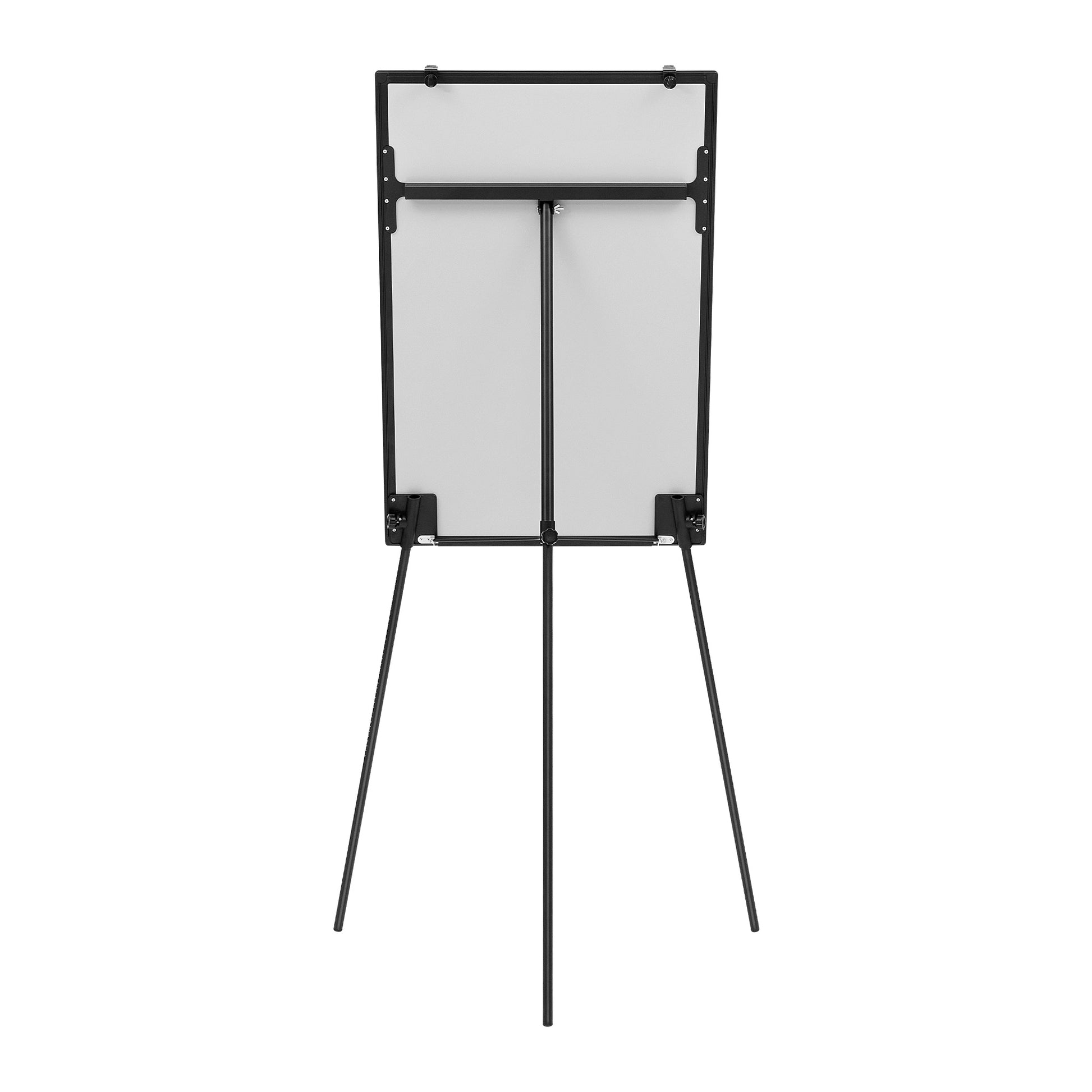 LIFERECORD 36"x24" Magnetic Portable Easel Dry Erase Board, Flipchart Easel Stand Tripod Whiteboard, Black