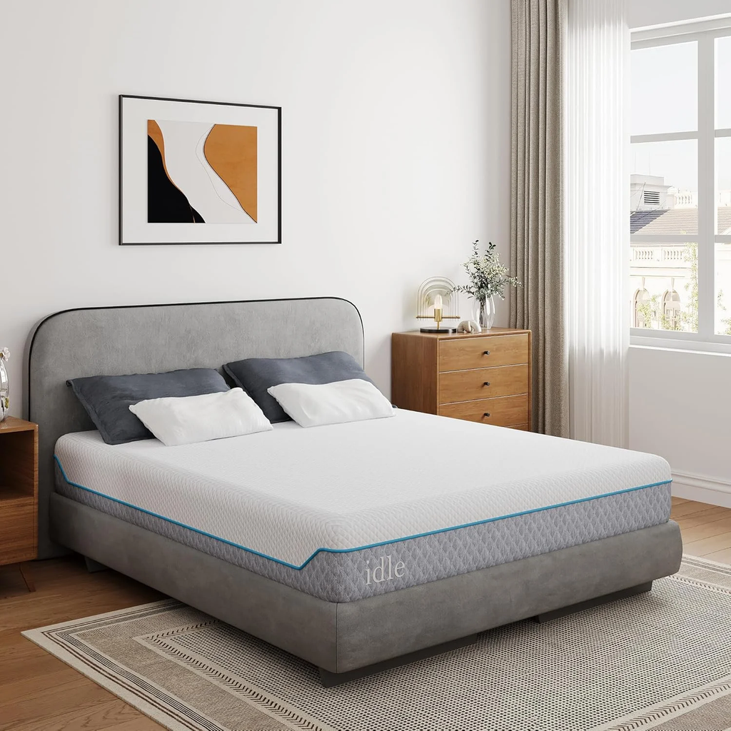 LIFERECORD Twin Mattress, 12 Inch Memory Foam Mattress for Pressure Relief, Springs Mattresses CertiPUR-US Certified Bed-in-a-Box