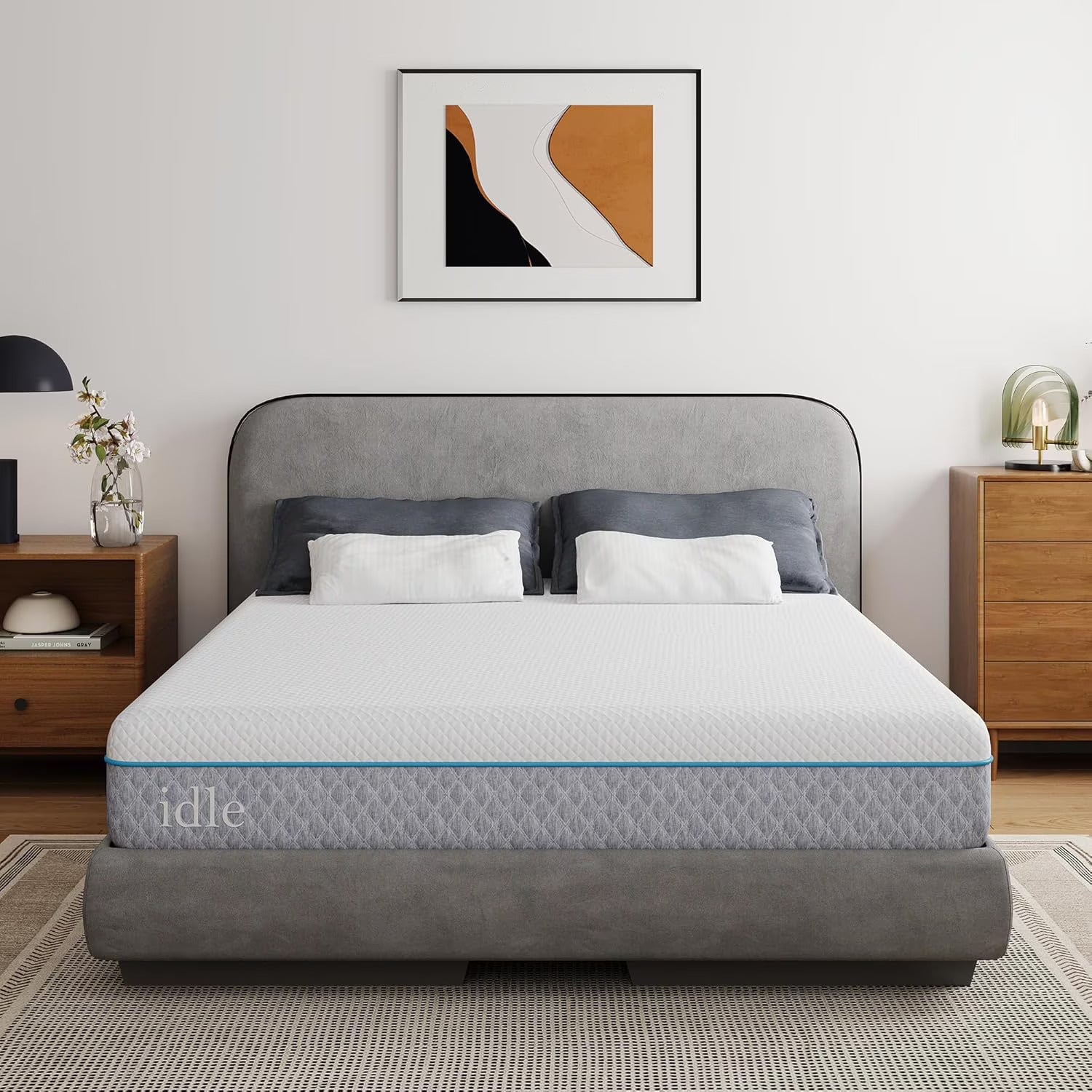 LIFERECORD Full Mattress, 12 Inch Memory Foam Mattress for Pressure Relief, Springs Mattresses CertiPUR-US Certified Bed-in-a-Box
